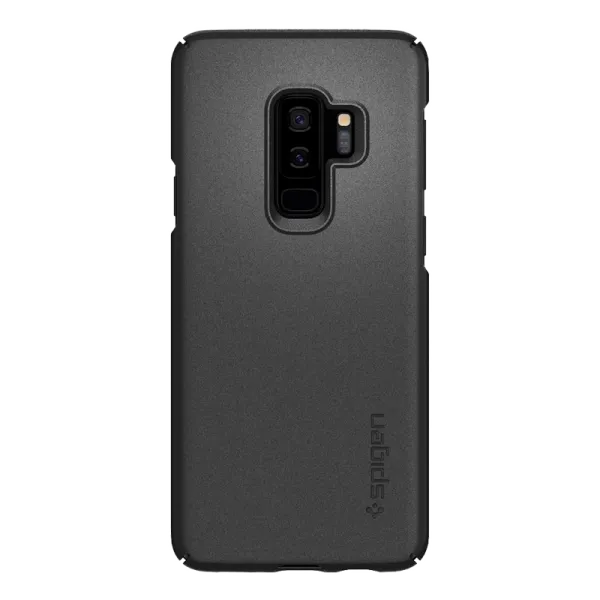 Husa Samsung Galaxy S9 Plus Spigen Back Ultra Thin/ PC/ Graphite Gray photo 2