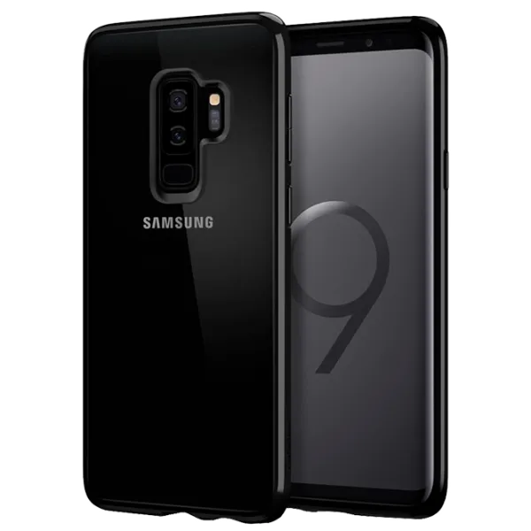 Husă pentru smartphone Samsung Galaxy S9 Plus Spigen/ Back/ TPU/ Midnight Black photo 2 Husă pentru smartphone Samsung Galaxy S9 Plus Spigen/ Back/ TPU/ Midnight Black photo 2