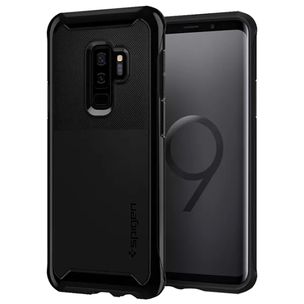 Husă pentru smartphone Samsung Galaxy S9 Plus Spigen/ Back/ TPU/ PC/ Midnight Black photo 2 Husă pentru smartphone Samsung Galaxy S9 Plus Spigen/ Back/ TPU/ PC/ Midnight Black photo 2