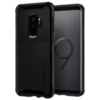 Husă pentru smartphone Samsung Galaxy S9 Plus Spigen/ Back/ TPU/ PC/ Midnight Black photo 2