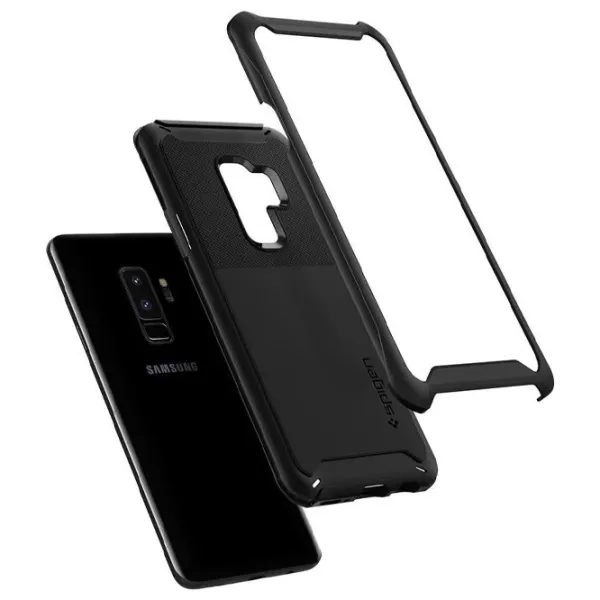 Husă pentru smartphone Samsung Galaxy S9 Plus Spigen/ Back/ TPU/ PC/ Midnight Black photo 5 Husă pentru smartphone Samsung Galaxy S9 Plus Spigen/ Back/ TPU/ PC/ Midnight Black photo 5