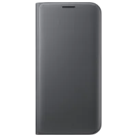 Чехол для смартфона Samsung Galaxy S7 Edge Samsung/ LED Flip Wallet/ PU/ Черный photo 2