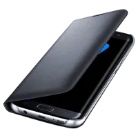 Чехол для смартфона Samsung Galaxy S7 Edge Samsung/ LED Flip Wallet/ PU/ Черный photo 4