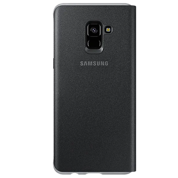 Чехол для смартфона Samsung Galaxy A8 Plus (2018) Samsung/ Flip Cover/ PU/ Neon Черный photo 2