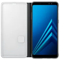 Чехол для смартфона Samsung Galaxy A8 Plus (2018) Samsung/ Flip Cover/ PU/ Neon Черный photo 3