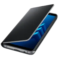 Чехол для смартфона Samsung Galaxy A8 Plus (2018) Samsung/ Flip Cover/ PU/ Neon Черный photo 4