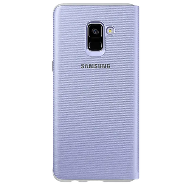Чехол для смартфона Samsung Galaxy A8 Plus (2018) Samsung/ Flip Cover/ PU/ Серый Пурпурный photo 2