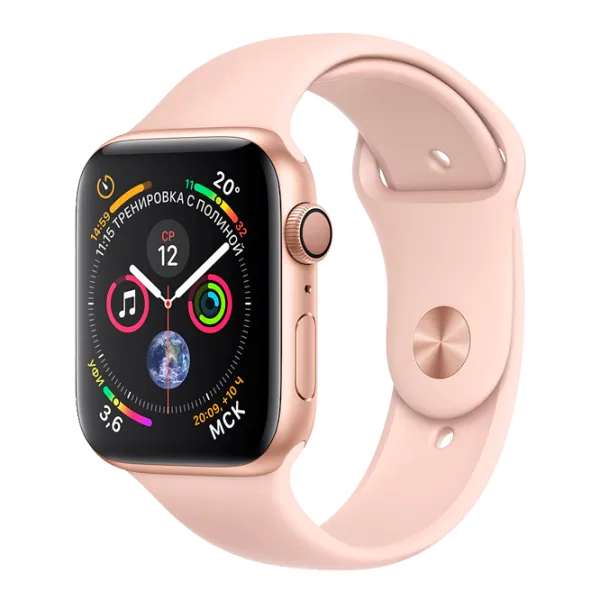 Ceas inteligent Apple Watch Series 4 1.57"/ MU682/ Sport Band Gold photo 2