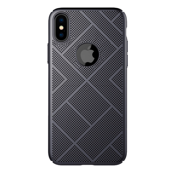 Husa Apple iPhone X Nillkin Back/ PC/ Black photo 2