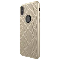 Чехол для смартфона Apple iPhone X Nillkin/ Back/ PC/ Золотой photo 2