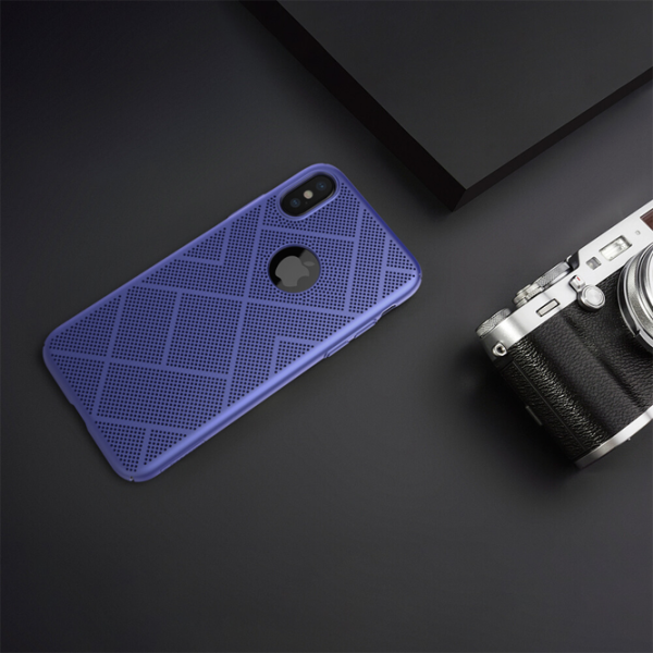 Husă pentru smartphone Apple iPhone X Nillkin/ Back/ PC/ Blue photo 5