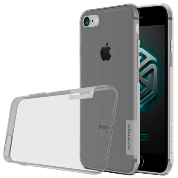 Husă pentru smartphone Apple iPhone 7/ 8/ SE2/ SE 2022 Nillkin/ Back/ TPU/ Transparent Gray photo 2