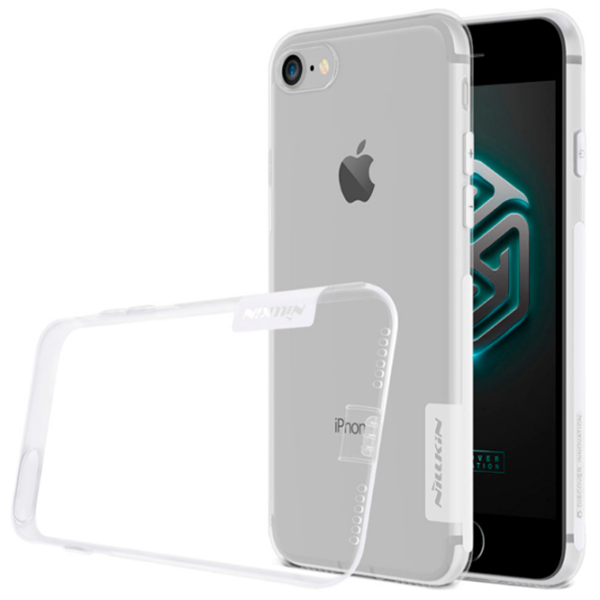 Husă pentru smartphone Apple iPhone 7/ 8/ SE2/ SE 2022 Nillkin/ Back/ TPU/ Transparent White photo 2