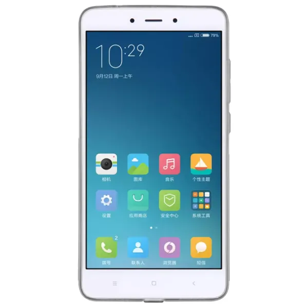 Husă pentru smartphone Xiaomi Redmi Note 4 Nillkin/ Back/ TPU/ Gray photo 2 Husă pentru smartphone Xiaomi Redmi Note 4 Nillkin/ Back/ TPU/ Gray photo 2
