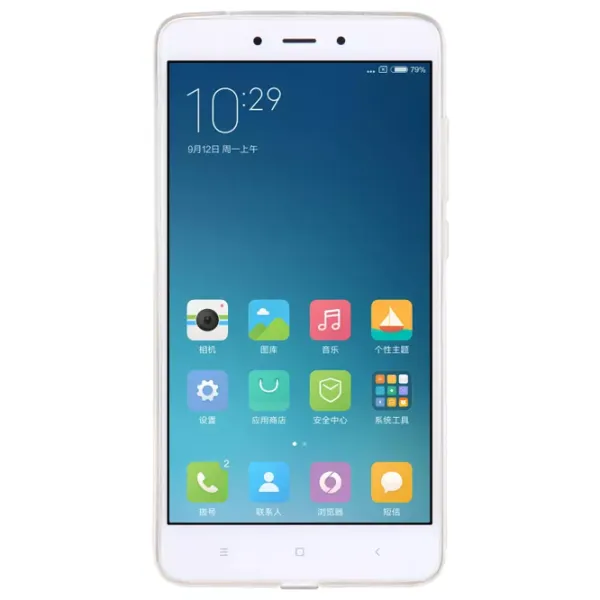 Husă pentru smartphone Xiaomi Redmi Note 4 Nillkin/ Back/ TPU/ Transparent White photo 2 Husă pentru smartphone Xiaomi Redmi Note 4 Nillkin/ Back/ TPU/ Transparent White photo 2