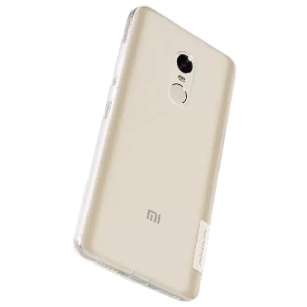 Husă pentru smartphone Xiaomi Redmi Note 4 Nillkin/ Back/ TPU/ Transparent White photo 4 Husă pentru smartphone Xiaomi Redmi Note 4 Nillkin/ Back/ TPU/ Transparent White photo 4