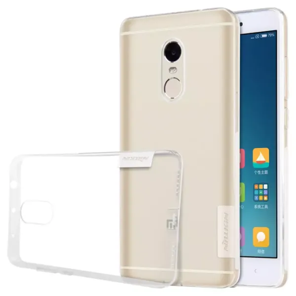 Husă pentru smartphone Xiaomi Redmi Note 4 Nillkin/ Back/ TPU/ Transparent White photo 6 Husă pentru smartphone Xiaomi Redmi Note 4 Nillkin/ Back/ TPU/ Transparent White photo 6