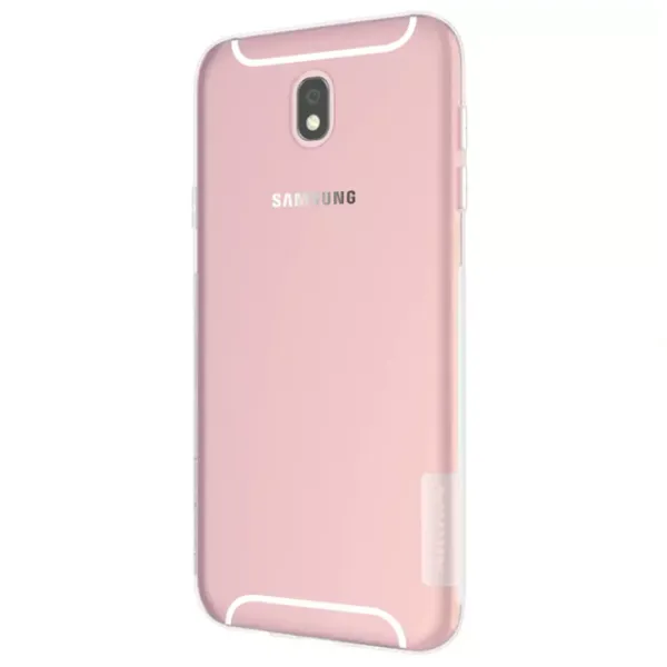 Husă pentru smartphone Samsung Galaxy J7 (2017) Nillkin/ Back/ TPU/ Transparent White photo 2
