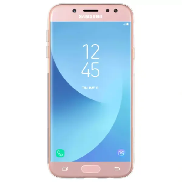 Husă pentru smartphone Samsung Galaxy J7 (2017) Nillkin/ Back/ TPU/ Transparent White photo 3