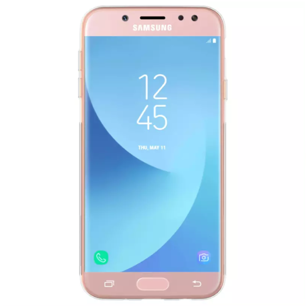 Husă pentru smartphone Samsung Galaxy J7 (2017) Nillkin/ Back/ TPU/ Transparent White photo 3