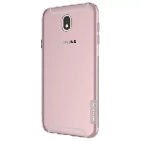 Чехол для смартфона Samsung Galaxy J7 (2017) Nillkin/ Back/ TPU/ Прозрачный Серый photo 2