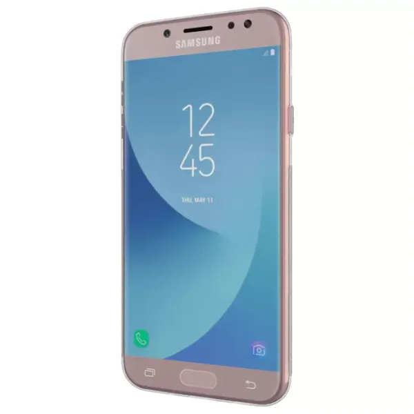 Чехол для смартфона Samsung Galaxy J7 (2017) Nillkin/ Back/ TPU/ Прозрачный Серый photo 3