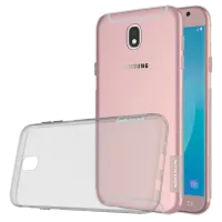 Чехол для смартфона Samsung Galaxy J7 (2017) Nillkin/ Back/ TPU/ Прозрачный Серый photo 4