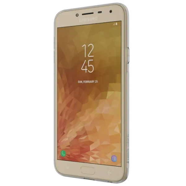 Husă pentru smartphone Samsung Galaxy J4 Nillkin/ Back/ TPU/ Gray Transparent photo 2