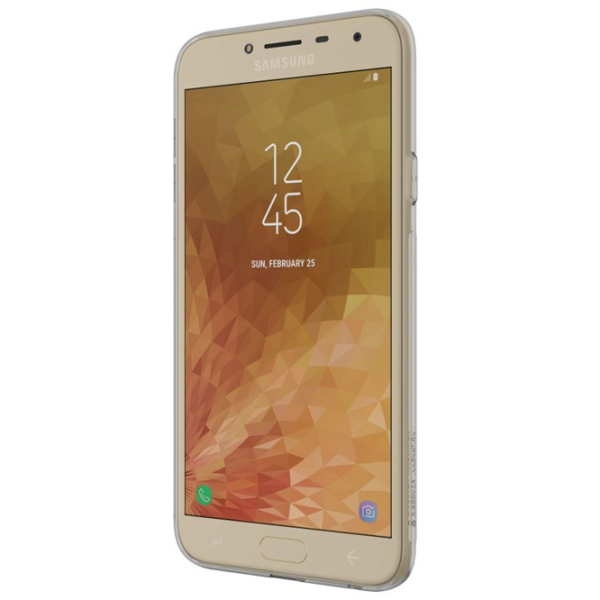 Husă pentru smartphone Samsung Galaxy J4 Nillkin/ Back/ TPU/ Gray Transparent photo 2