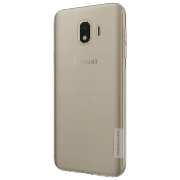 Husă pentru smartphone Samsung Galaxy J4 Nillkin/ Back/ TPU/ Gray Transparent photo 3