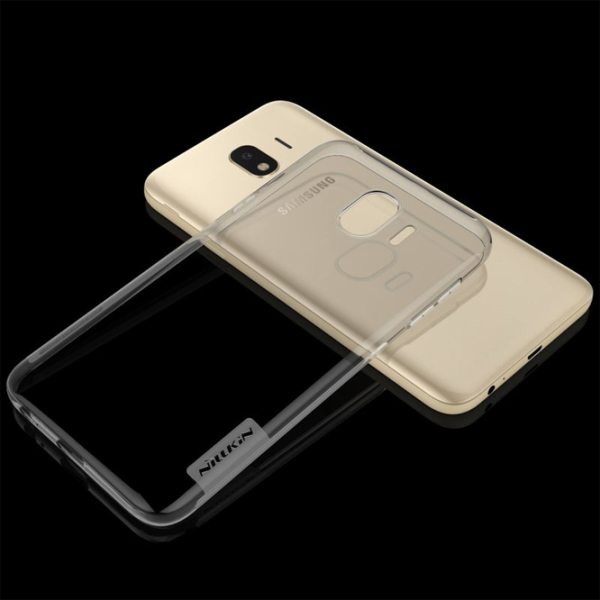 Husă pentru smartphone Samsung Galaxy J4 Nillkin/ Back/ TPU/ Gray Transparent photo 5