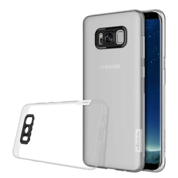 Husa Samsung Galaxy S8 Nillkin Back Ultra Thin/ TPU/ Transparent White photo 2