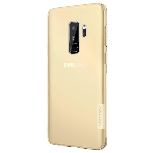 Husă pentru smartphone Samsung Galaxy S9 Plus Nillkin/ Back/ TPU/ Transparent Brown photo 2