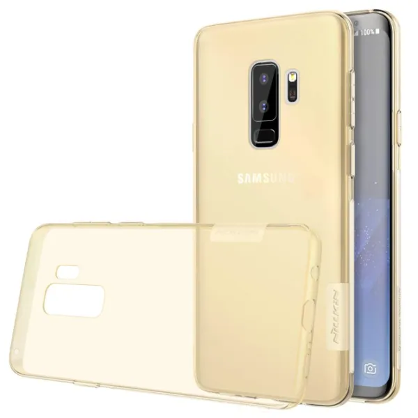 Husă pentru smartphone Samsung Galaxy S9 Plus Nillkin/ Back/ TPU/ Transparent Brown photo 5