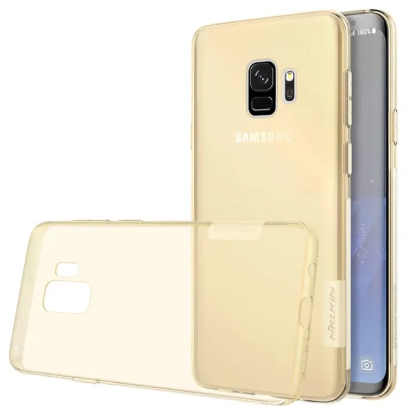 Husă pentru smartphone Samsung Galaxy S9 Nillkin/ Back Ultra Thin/ TPU/ Transparent Brown photo 5