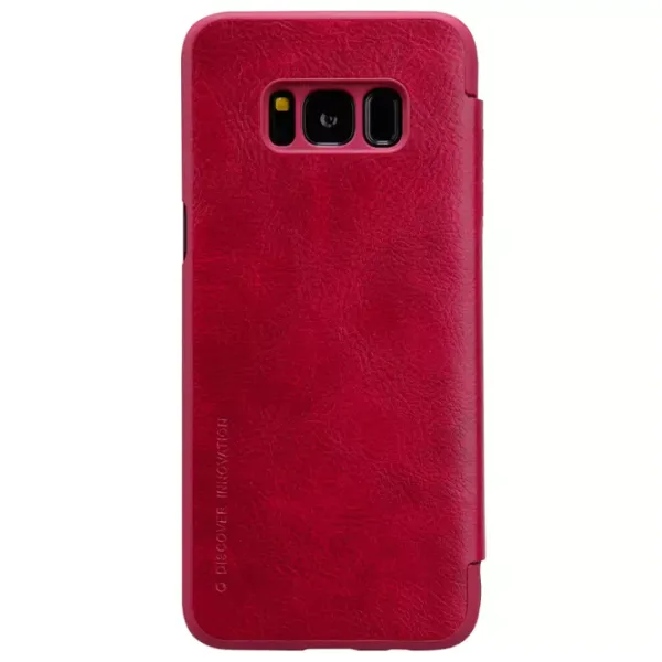 Чехол для смартфона Samsung Galaxy S8 Plus Nillkin/ Flip Cover/ Кожа/ Красный photo 2