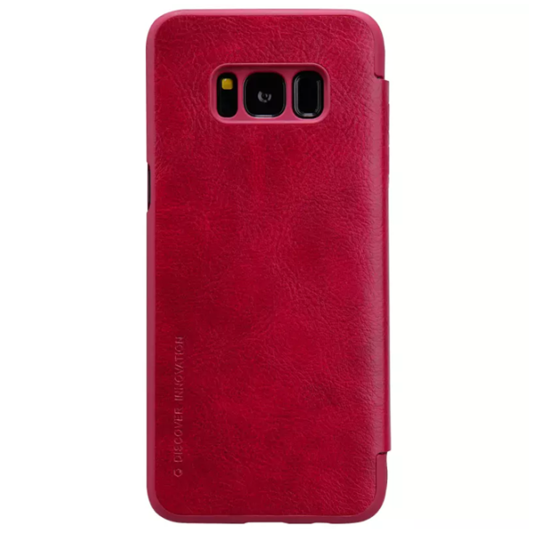 Чехол для смартфона Samsung Galaxy S8 Plus Nillkin/ Flip Cover/ Кожа/ Красный photo 2