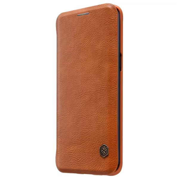 Husă pentru smartphone Samsung Galaxy S8 Plus Nillkin/ Flip Cover/ Piele/ Brown photo 3