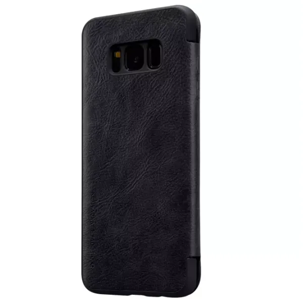 Husă pentru smartphone Samsung Galaxy S8 Plus Nillkin/ Flip Cover/ Piele/ Black photo 3