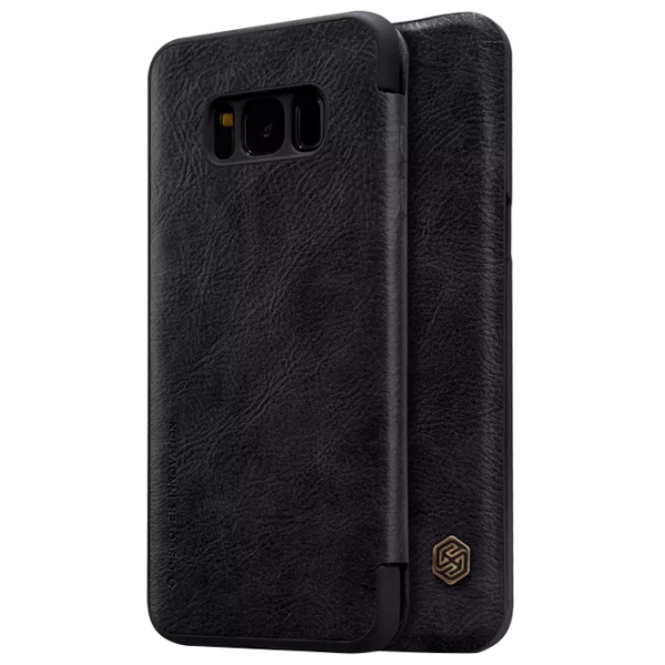 Husă pentru smartphone Samsung Galaxy S8 Plus Nillkin/ Flip Cover/ Piele/ Black photo 5