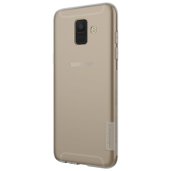 Husă pentru smartphone Samsung Galaxy A6 (2018) Nillkin/ Back/ TPU/ Transparent Gray photo 2