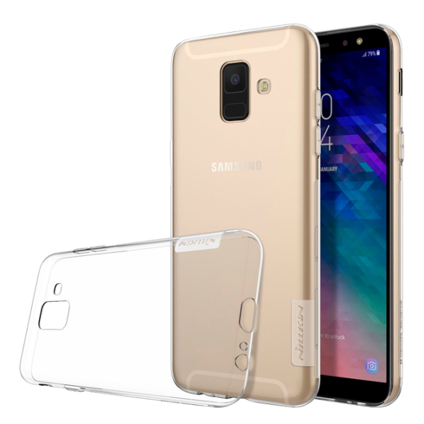 Husa Samsung Galaxy A6 (2018) Nillkin Back Ultra Thin/ TPU/ White Transparent photo 2