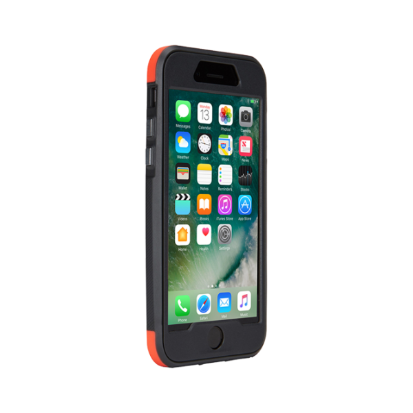 Husa iPhone 7/8 Plus THULE Back/ Polycarbonate/ Fiery Coral/Dark Shadow  photo 3