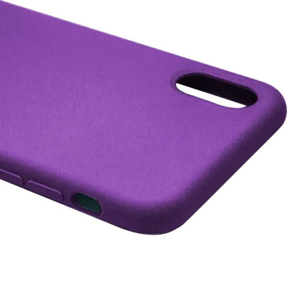 Чехол для смартфона Apple iPhone X Screen Geeks/ Back/ TPU/ Dark Пурпурный photo 4