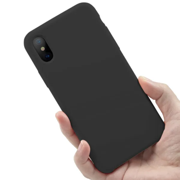 Husă pentru smartphone Apple iPhone X Screen Geeks/ Back/ TPU/ Black photo 3