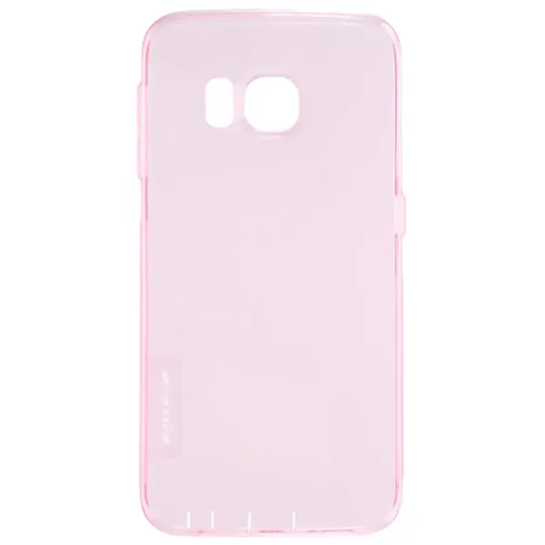 Чехол для смартфона Samsung Galaxy S6 Edge Nillkin/ Back/ TPU/ Розовый photo 2