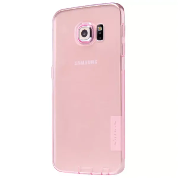 Чехол для смартфона Samsung Galaxy S6 Edge Nillkin/ Back/ TPU/ Розовый photo 3
