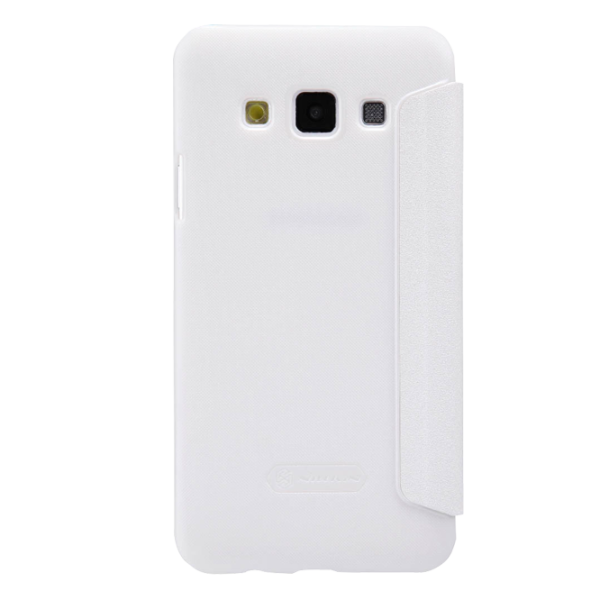 Husa Samsung Galaxy A3 Nillkin Flip Cover/ Leather/ White photo 2