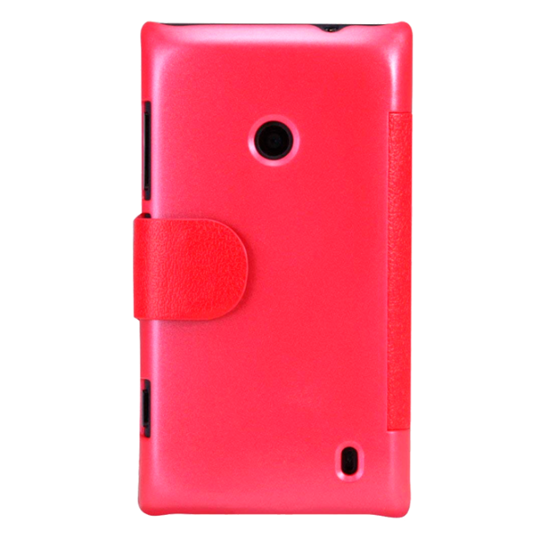 Husa Nokia Lumia 520 Nillkin Flip Cover/ Leather/ Red photo 2