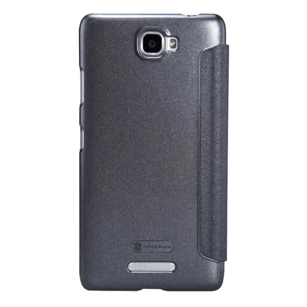 Husa Lenovo S856 Nillkin Flip Cover/ Leather/ Black photo 2